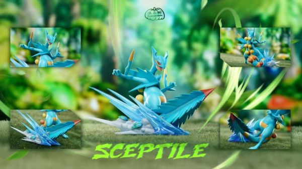 【預購】南瓜粥工作室>寶可夢>mega蜥蜴王(雙配色) 寶可夢,Pokemon,Pokémon,mega蜥蜴王,GK,玩具,模型,雕像,擺飾,收藏,共鳴