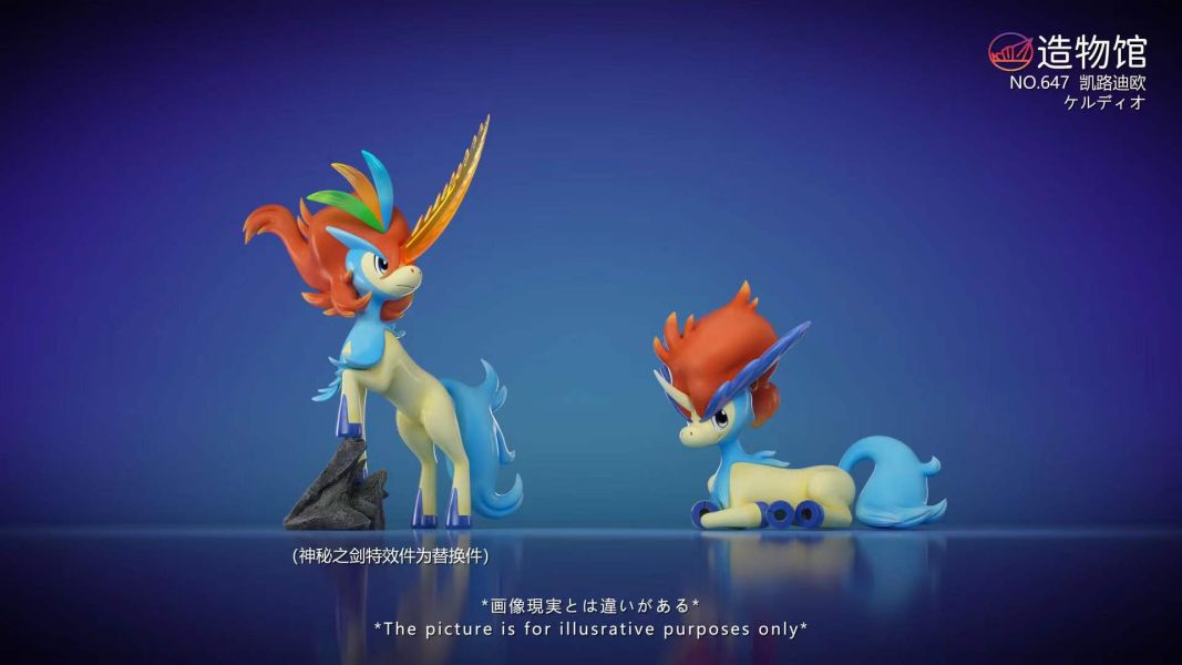 【預購】造物館 > 寶可夢 > 1/20 幻獸第六彈 凱路迪歐 宮崎駿,霍爾的移動城堡,魔法公主,GK,玩具,模型,雕像,共鳴