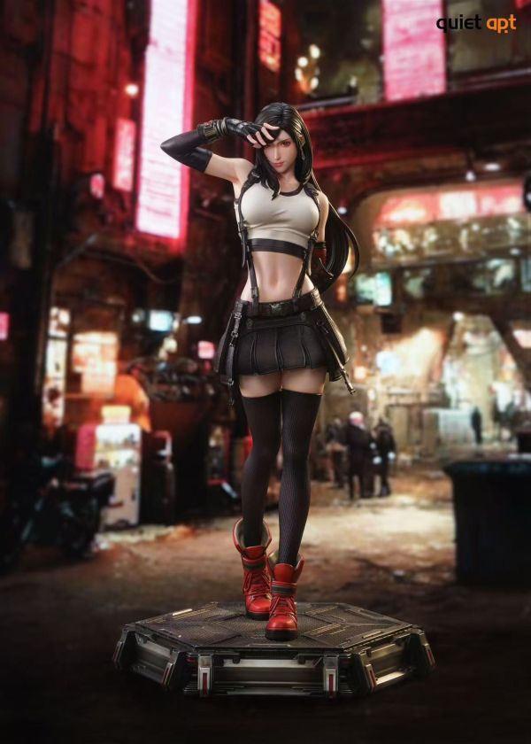 【預購】QuietArt >  最终幻想VII > 1/4 蒂法·洛克哈特 QuietArt,最终幻想VII,蒂法·洛克哈特,GK,玩具,收藏,擺件,模型,公仔,人偶,手辦,動漫