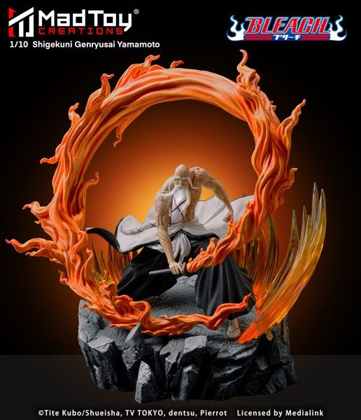 【預購】MadToy Creations X BLEACH死神 1/10 初代總隊長 千年以來最強的死神 山本元柳齋重國 