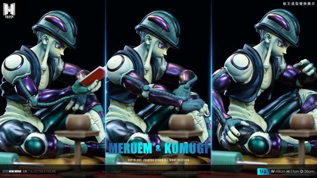 【預購】Zoldyck > HUNTER×HUNTER全職獵人 > 1/6 場景系列 蟻王小麥下棋 Zoldyck,HUNTER×HUNTER全職獵人,蟻王,小麥,GK,玩具,收藏,擺件,模型,公仔,人偶,手辦,動漫