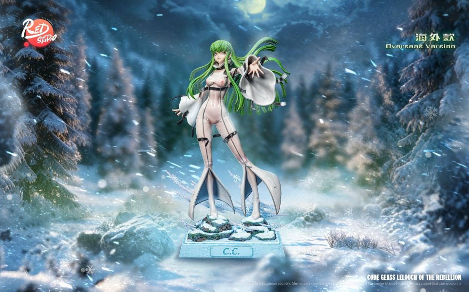 【預購】Red-Studio > Code Geass 反叛的魯路修 > 1/4&1/6 C.C. (雙版本) (可脫) Red-Studio,Code Geass 反叛的魯路修,C.C.,GK,玩具,收藏,擺件,模型,公仔,人偶,手辦,動漫