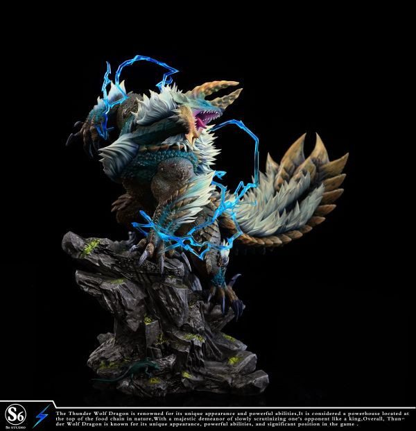 【售罄-代購/追加服務請洽客服】S6工作室 X 魔物獵人 共鳴系列004 雷狼龍 異度神劍,Mythra,ABsinthe,GK,玩具,模型,雕像,擺飾,收藏,共鳴