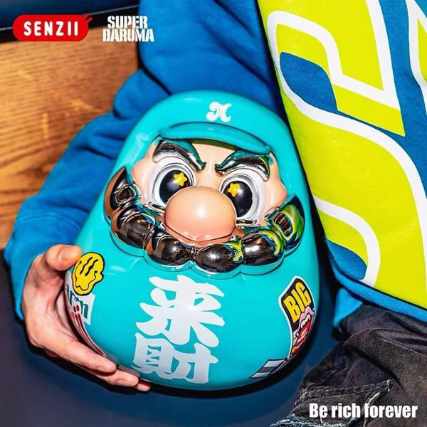 【預購】SENZII千紙 > 任天堂 > 超級達摩SuperDaruma《來財》(雙版本) SENZII千紙,任天堂,超級達摩,GK,玩具,收藏,擺件,模型,公人偶,手辦,動漫