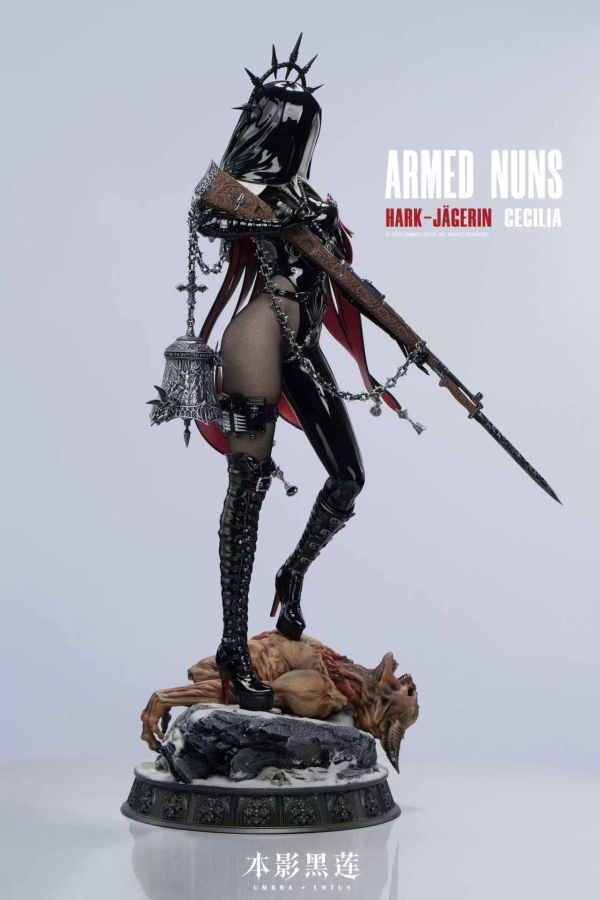 【預購】黑蓮工作室 > 原創 > 循聲獵人 武裝修女vol.2 塞西莉婭  (雙頭雕) Fries-Studio,尼爾自動人形,2B,GK,玩具,收藏,擺件,模型,公仔,人偶,手辦,動漫