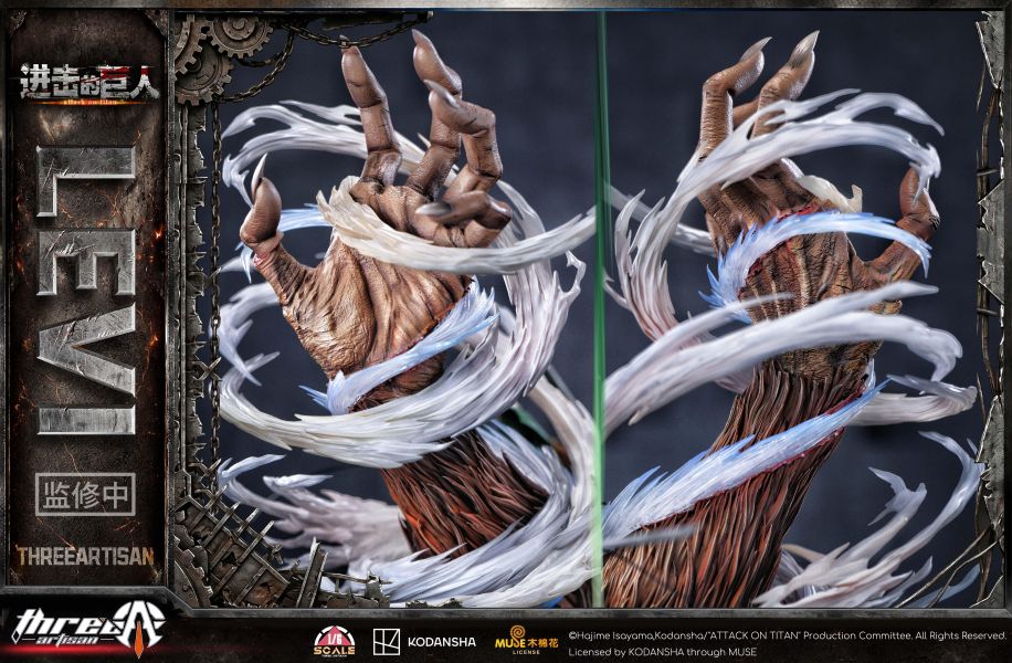 【先行預留】《正版授權》ThreeArtisan(TA) > 進擊的巨人 > 1/6 里維·阿卡曼 (雙頭雕) ThreeArtisan(TA),進擊的巨人,里維·阿卡曼,GK,玩具,收藏,擺件,模型,公仔,人偶,手辦,動漫