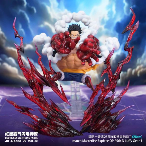 【預購】JacksDo>原創>紅髮特效配件 紅黑霸氣閃電 終末的女武神,秦始皇嬴政,GK,玩具,模型,雕像,擺飾,收藏,共鳴