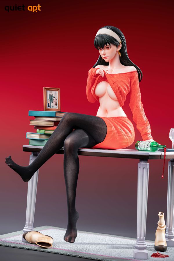 【預購】HeRa-Studio & Quiet Art > SPYxFAMILY間諜家家酒 > 1/4 微醺の致命誘惑 約兒太太 DC宇宙：猛毒,DC,NL ,GK,玩具,模型,雕像,共鳴