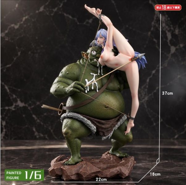 【18+預購】FishHead魚頭人 > 哥布林殺手 > 1/6 哥布林聖弓 & 羽之姬 (雙版本) FishHead魚頭人,哥布林殺手,羽之姬,GK,玩具,收藏,擺件,模型,公仔,人偶,手辦,動漫