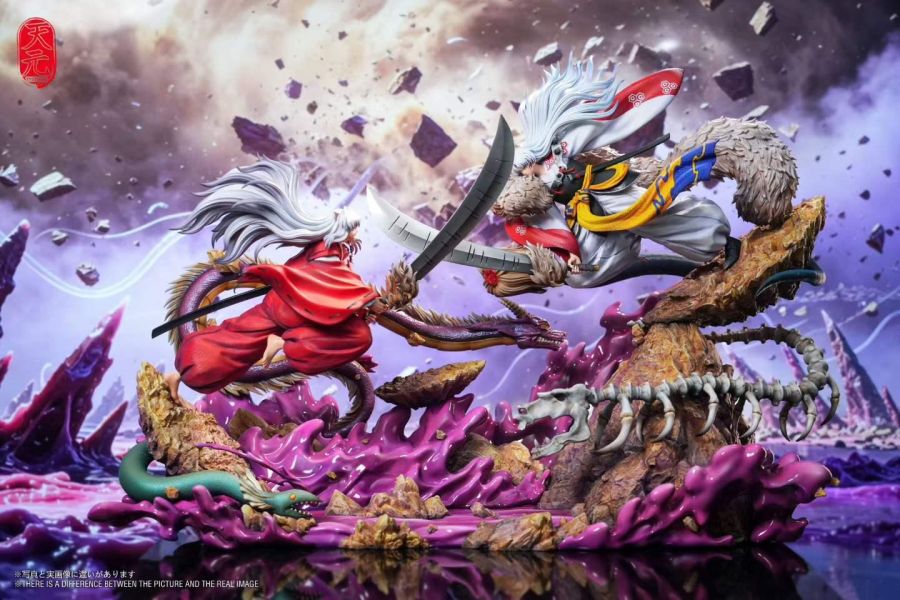 【預購】​TY天元工作室 > 犬夜叉 > 1/6 兄弟對戰-犬夜叉VS殺生丸 Sculpting Soul塑魂,鬥陣特攻,霧子白澤,GK,玩具,收藏,擺件,模型,公仔,人偶,手辦,動漫