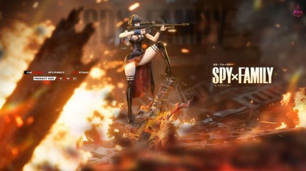 【預購】Pink工作室 > SPYxFAMILY間諜家家酒 > 1/4 狙擊手約兒 SPYxFAMILY間諜家家酒,約兒,GK,玩具,收藏,擺件,模型,公人偶,手辦,動漫