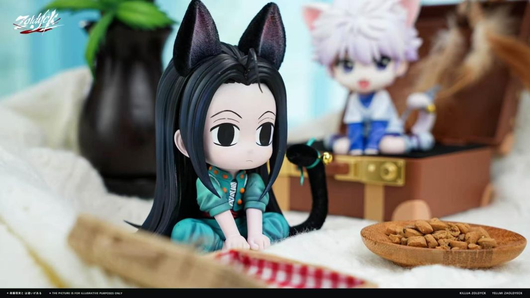 【預購】Zoldyck > HUNTER×HUNTER全職獵人 > Q版貓貓奇犽＆伊爾謎(雙比例) Lolita-Studio,HUNTER×HUNTER全職獵人,奇犽,小傑,GK,玩具,收藏,擺件,模型,公仔,人偶,手辦,動漫