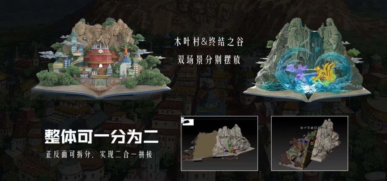 【售罄-代購/追加服務請洽客服】黃蜂工作室 > 火影忍者 > 書本系列第二彈 木葉的回憶 木葉村 & 終結之谷 火影忍者,NARUTO,木葉村,終結之谷,,GK,玩具,模型,雕像,共鳴