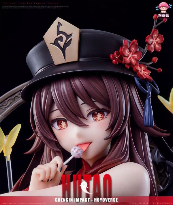 【預購】粉蘑菇工作室 > 原神 > 1/6 胡桃 幽冥夜宴 粉蘑菇工作室,原神,胡桃,GK,玩具,收藏,擺件,模型,公仔,人偶,手辦,動漫