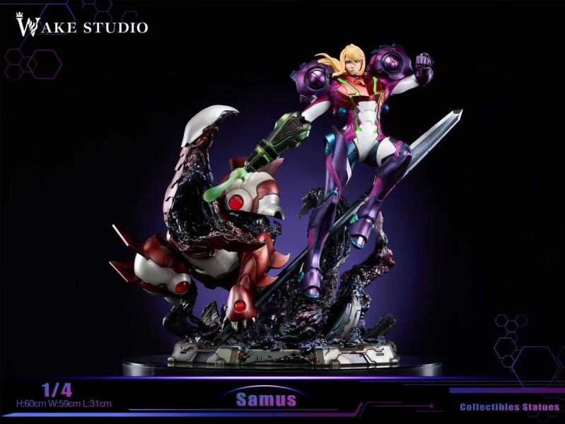 【預購】Wake-Studio > 銀河戰士 > 1/4 薩姆斯‧亞蘭 銀河戰士,薩姆斯‧亞蘭,GK,玩具,模型,雕像,共鳴