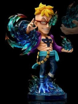 【預購】A+研究所>海賊王>鬼島決戰第三彈 馬可 怪博士與機器娃娃,阿拉蕾,GK,玩具,模型,雕像,擺飾,收藏,共鳴