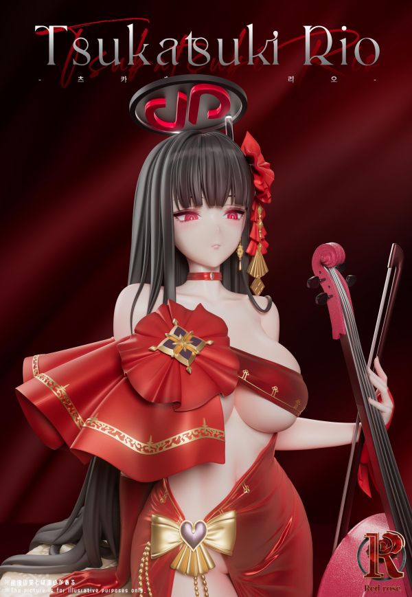 【預購】Red Rose > 蔚藍檔案 > 1/6 禮服 調月莉音 (雙版本) Red Rose,蔚藍檔案,調月莉音,GK,玩具,收藏,擺件,模型,公仔,人偶,手辦,動漫