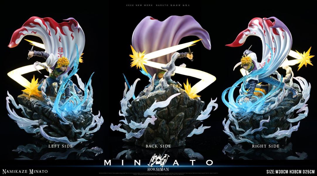 【預購】HOUSEMAN > 火影忍者 > 1/6 第四代目火影 金色閃光 波風湊 HOUSEMAN,火影忍者,金色閃光,波風湊,GK,玩具,收藏,擺件,模型,公仔,人偶,手辦,動漫