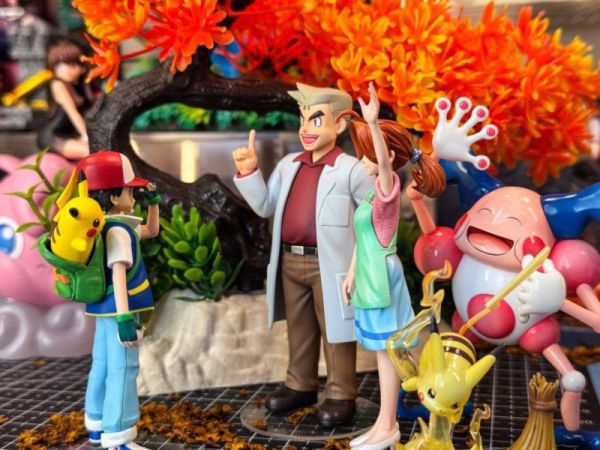 【預購】SuBa宿八>寶可夢>1/20 旅途花子 怪博士與機器娃娃,阿拉蕾,GK,玩具,模型,雕像,擺飾,收藏,共鳴