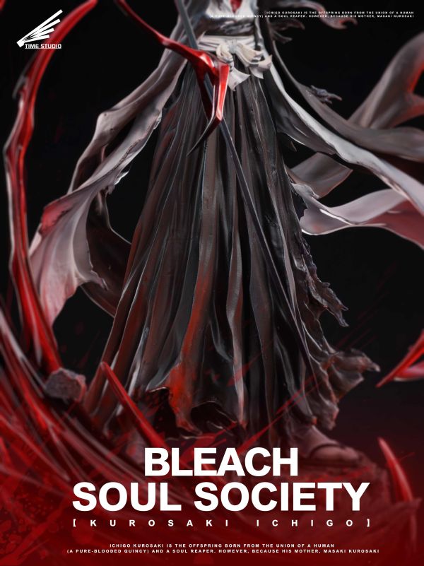【預購】Time-Studio > BLEACH死神 > 全新主人物系列產品線 第四彈 卍解 黑崎一護 SOQ-Studio,BLEACH死神,黑崎一護,GK,玩具,收藏,擺件,模型,公仔,人偶,手辦,動漫