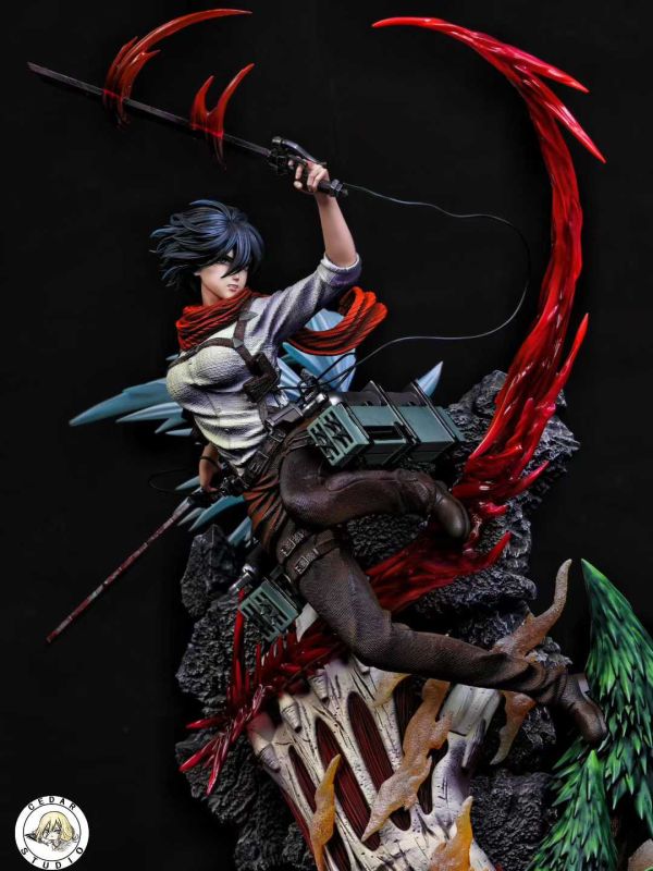 【預購】Cedar-Studio > 進擊的巨人 > 1/6 斬手 米卡莎·阿卡曼 Cedar-Studio,進擊的巨人,米卡莎·阿卡曼,GK,玩具,收藏,擺件,模型,公人偶,手辦,動漫
