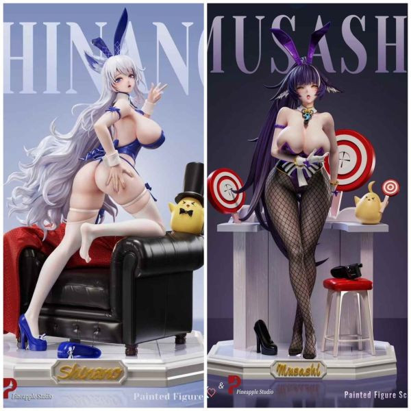 【海外現貨】POKO POKO & Pineapple菠蘿社 > 碧藍航線 > 1/6 小濃 & 小藏 碧藍航線,妖萌萌 ,七省 ,GK,玩具,模型,雕像,共鳴