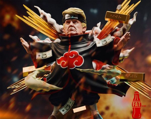 【補款】Super-Studio & FAT BOY > 火影忍者 > 川普cos曉組織 家庭教師,HITMANREBORN,里包恩,GK,玩具,模型,雕像,共鳴