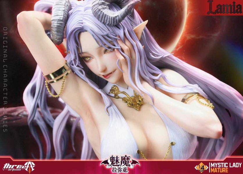 【預購】《正版授權》ThreeArtisan工作室 > 1/4 Mystic Lady 第二彈 魅魔•拉彌亞 A+研究所,海賊王,香蕉鱷魚,GK,玩具,收藏,擺件,模型,公仔,人偶,手辦,動漫