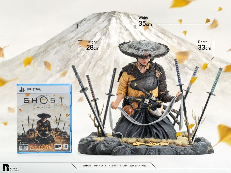 【預購】Ronin浪人社 > 羊蹄山戰鬼 > 1/4 怨靈阿篤 狂風工作室,寫意,海賊王,白胡子,GK,玩具,收藏,擺件,模型,公仔,人偶,手辦,動漫