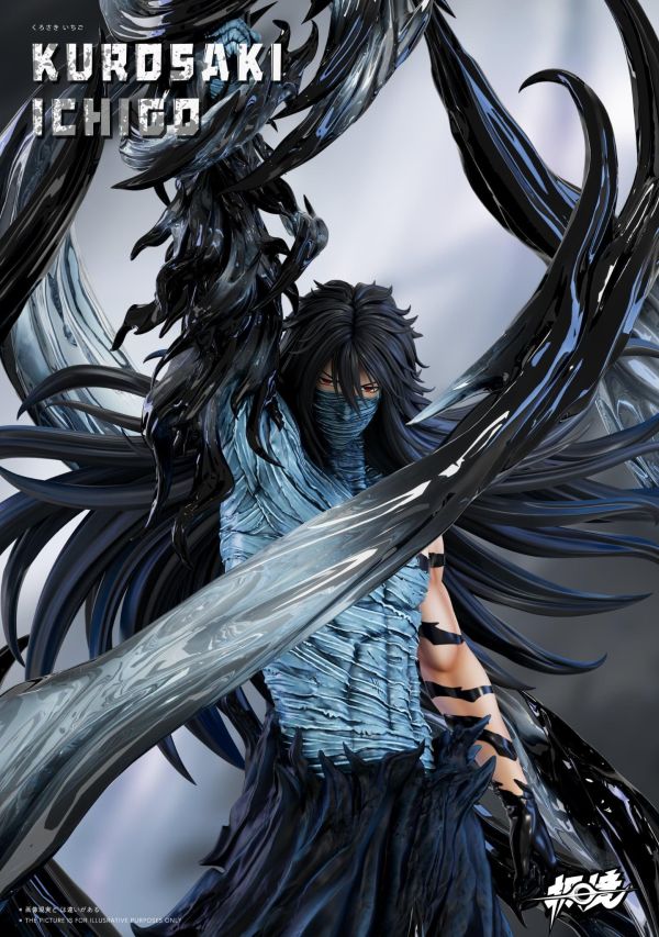 【預購】極境工作室 > BLEACH死神 > 1/6 收藏級雕像系列 無月 黑崎一護 (雙版本) 極境工作室, BLEACH死神,黑崎一護,GK,玩具,收藏,擺件,模型,公仔,人偶,手辦,動漫