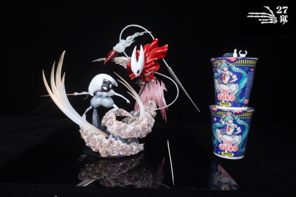 【預購】27獄 > 空洞騎士 > 絲之歌對戰雕像 空洞騎士, 絲之歌,GK,玩具,模型,雕像,共鳴