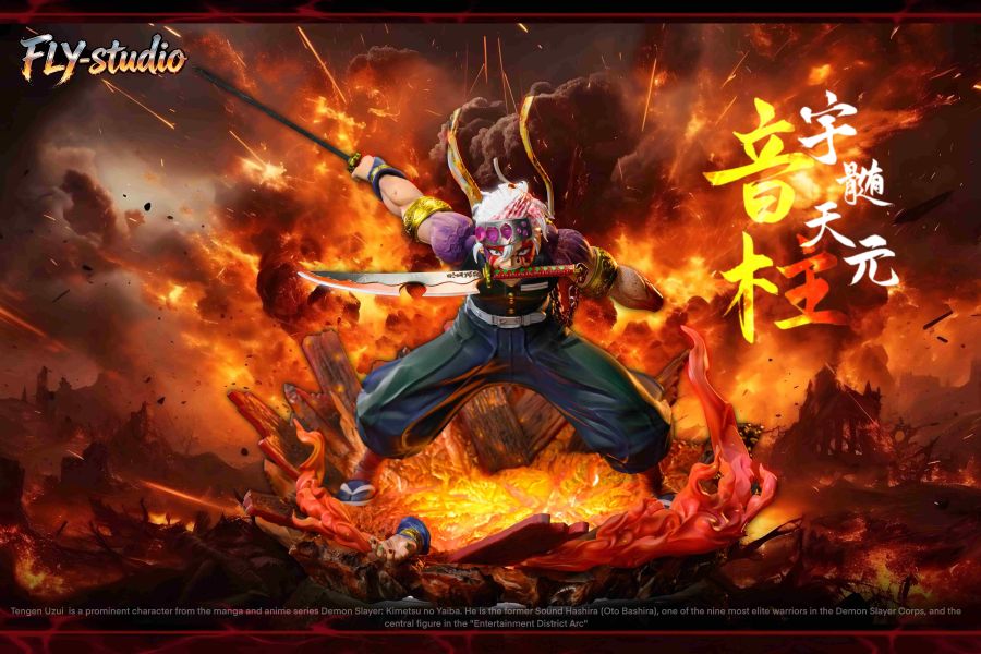 【預購】FLY工作室 > 鬼滅之刃 > 1/6 音柱01 宇髓天元 GC-Studio,Fate,遠坂凜,GK,玩具,收藏,擺件,模型,公仔,人偶,手辦,動漫