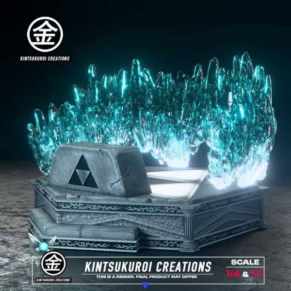 【預購】Kintsukuroi Creations > 薩爾達傳說 > 1/1&1/4 少年林克拔大師之劍 (雙比例) 薩爾達傳說,林克,GK,玩具,模型,雕像,共鳴