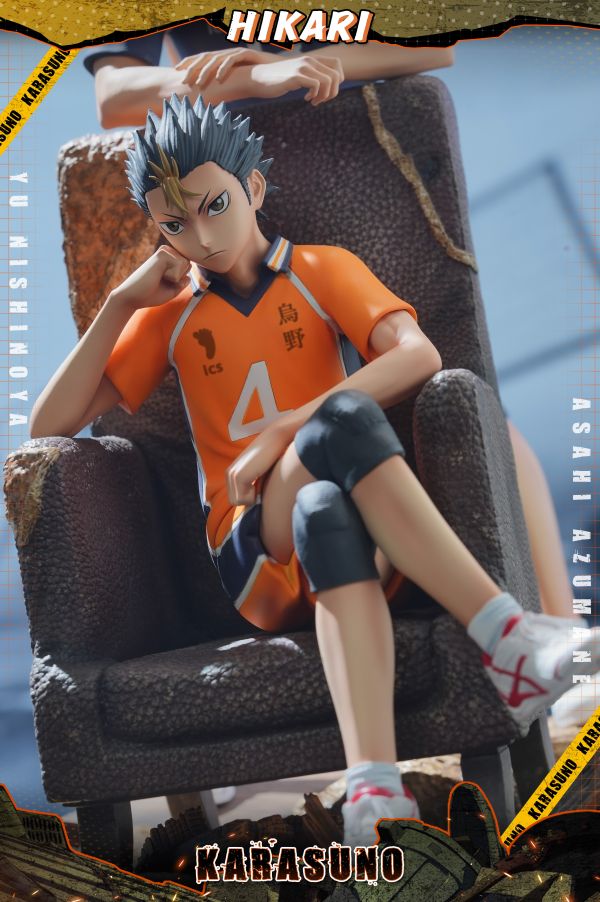【預購】HIKARI > 排球少年 > 垃圾場共鳴系列第三彈 西谷夕&東峰旭 排球少年,西谷夕,東峰旭,GK,玩具,模型,雕像,共鳴