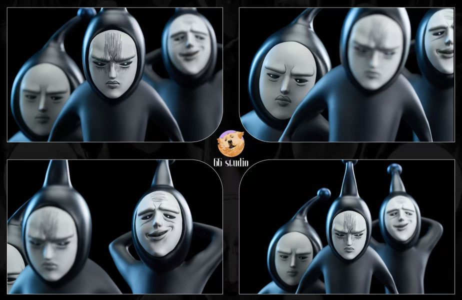 【預購】66-Studio > 一拳超人 > 第一彈龍級怪人幹部 黑色精子 (多版本) 66-Studio,一拳超人,黑色精子,GK,玩具,收藏,擺件,模型,公仔,人偶,手辦,動漫