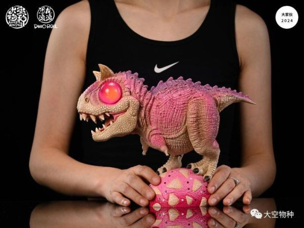 【預購】大空物種>動物星球>恐龍滾滾 食肉牛龍 怪博士與機器娃娃,阿拉蕾,GK,玩具,模型,雕像,擺飾,收藏,共鳴
