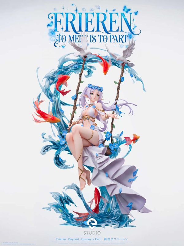 【預購】EVE-Studio > 葬送的芙莉蓮 > 1/6 秋千芙莉蓮  滄瀾精靈Ver. 櫻花-Studio,葬送的芙莉蓮,芙莉蓮,欣梅爾,GK,玩具,收藏,擺件,模型,公仔,人偶,手辦,動漫