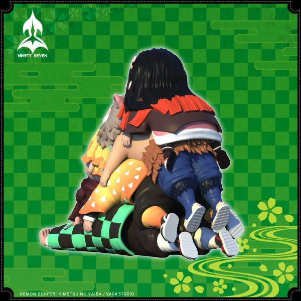 【售罄-代購/追加服務請洽客服】NINETY SEVEN玖柒 > 鬼滅之刃 > 疊疊樂模型雕像 炭治郎&禰豆子&善逸&伊之助 鬼滅之刃,炭治郎,禰豆子,善逸,伊之助,GK,玩具,模型,雕像,共鳴