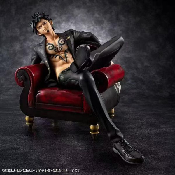 【預購】MegaHouse > 海賊王 > POP S.O.C 沙發坐姿 托拉法爾加·羅 Megahouse,海賊王,羅,GK,玩具,收藏,擺件,模型,公仔,人偶,手辦,動漫