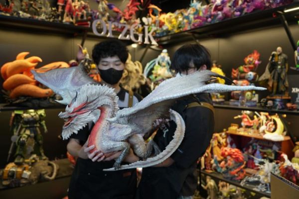 【預購】DragonFrontier > 魔物獵人 > 大尺寸加燈版 祖龍 魔物獵人,祖龍,GK,玩具,模型,雕像,共鳴