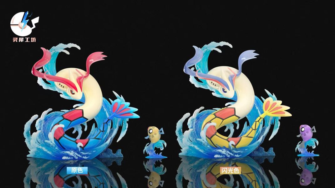【預購】靈犀工坊 > 寶可夢 > 1/20 美納斯 & 醜醜魚 (雙版本) 靈犀工坊,寶可夢,美納斯,醜醜魚,GK,玩具,收藏,擺件,模型,公仔,人偶,手辦,動漫