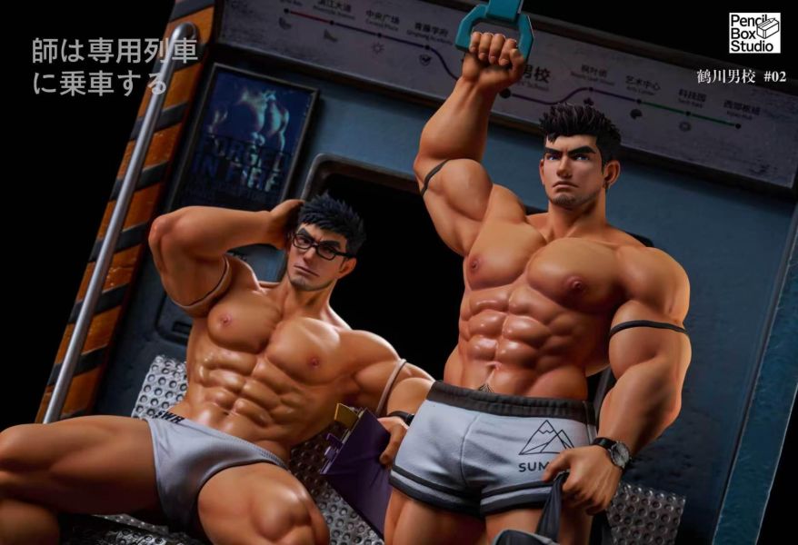 【預購】Pencil Box > 鶴川男校 > 1/6 師乘專列 莫謙 & 林望 Pencil Box,鶴川男校,莫謙,GK,玩具,收藏,擺件,模型,公仔,人偶,手辦,動漫