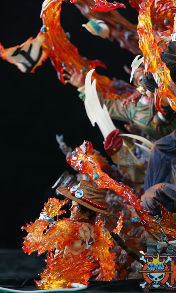 【售罄-代購/追加服務請洽客服】漫奇工作室 > 海賊王 > 1/6 艾斯胸像 碧藍航線,妖萌萌 ,七省 ,GK,玩具,模型,雕像,共鳴