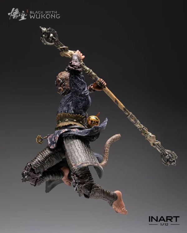 【預購】INART > 黑神話：悟空 > 1/12 天命人·青銅套 (雙版本) 黑神話悟空,天命人,GK,玩具,模型,雕像,共鳴