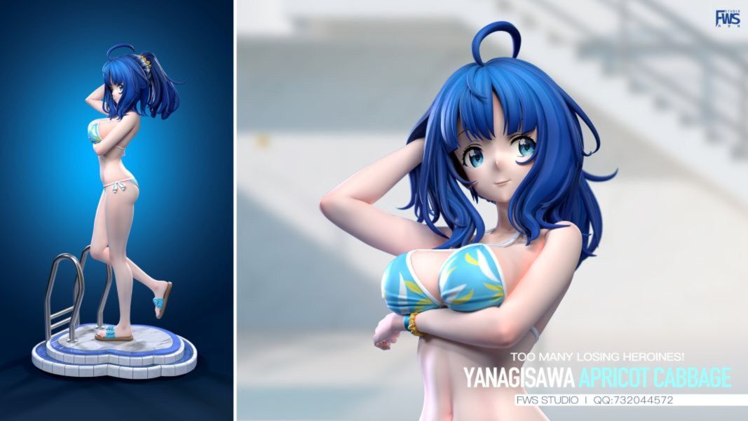 【預購】FWS方文社 > 敗北女角太多了 > 1/6 八奈見杏菜 家庭教師,HITMANREBORN,里包恩,GK,玩具,模型,雕像,共鳴