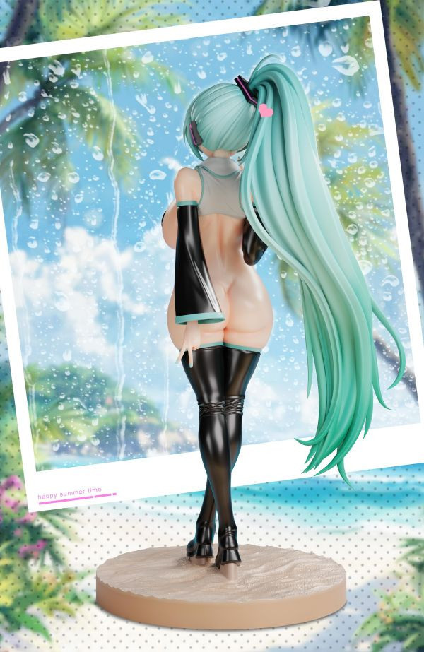 【預購】荊棘工作室 > 初音未來 > 1/6 馬尾奶音 (雙版本) 初音未來,馬尾奶音,GK,玩具,模型,雕像,共鳴