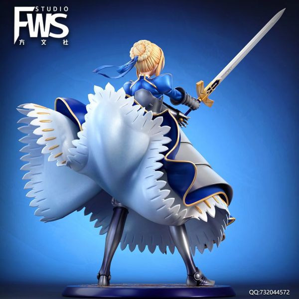 【預購】FWS芳文社 >Fate Fgo 尊享系列02 > 1/4 騎士王Saber 碧藍航線,妖萌萌 ,七省 ,GK,玩具,模型,雕像,共鳴