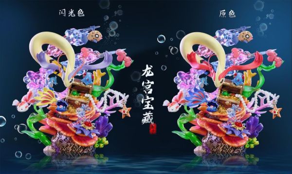 【售罄-代購/追加服務請洽客服】新月Crescent-Studio X 寶可夢 龍宮寶藏 美納斯(系列共鳴) 
