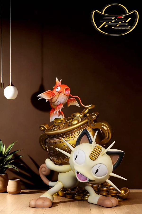 【預購】元寶工作室 > 寶可夢 > 招財進寶貓貓錦鯉 元寶工作室,寶可夢,貓貓,錦鯉王,GK,玩具,收藏,擺件,模型,公仔,人偶,手辦,動漫