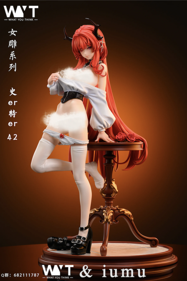 【售罄-代購/追加服務請洽客服】WYT & 畫師iumu>明日方舟>1/4 女雕系列第一彈 史爾特爾 明日方舟,史爾特爾,女雕系列第一彈,WYT,畫師iumu,GK,玩具,模型,雕像,共鳴
